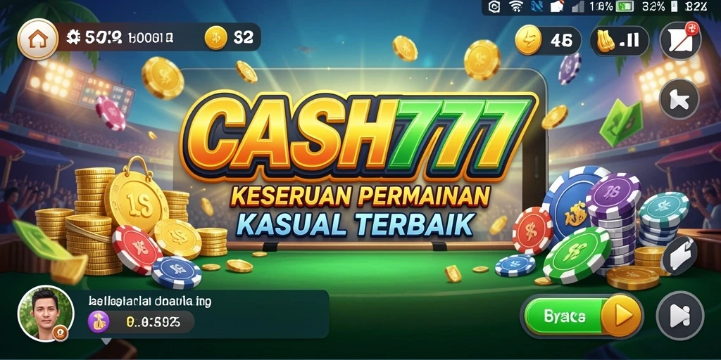 Tampilan menarik dari gameplay CASH777 yang seru dan mengasyikkan.