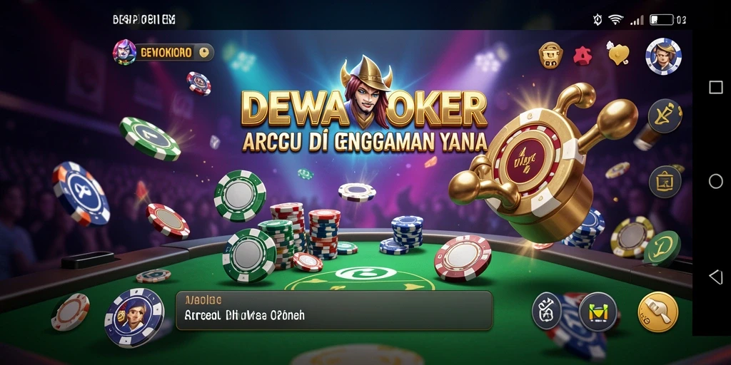 Tampilan gameplay seru DEWAPOKER yang membuat ketagihan.