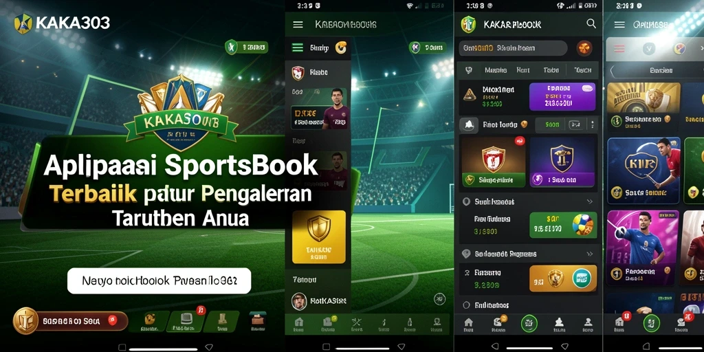 Tampilan gameplay KAKA303 dengan fitur sportsbook yang menarik.