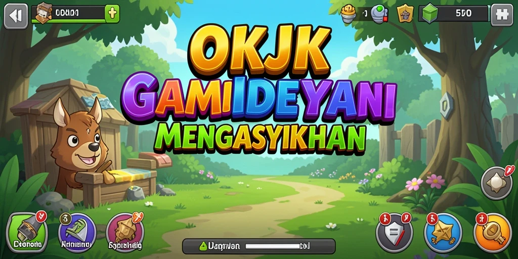 Tampilan gameplay OKJK yang menggambarkan pengalaman Idle yang menyenangkan.