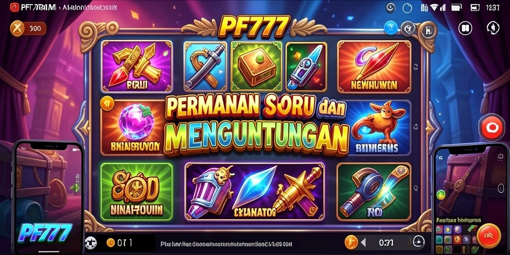 Screenshot gameplay PF777 yang menunjukkan keseruan bermain Slot.
