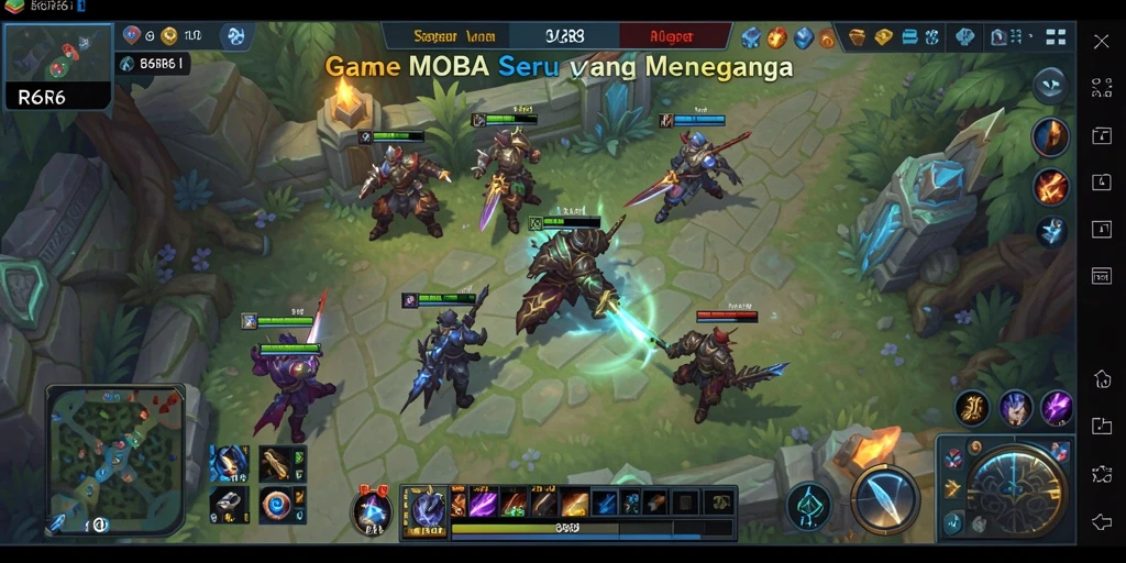 Screenshot gameplay R6R6 menampilkan aksi tim yang intens.
