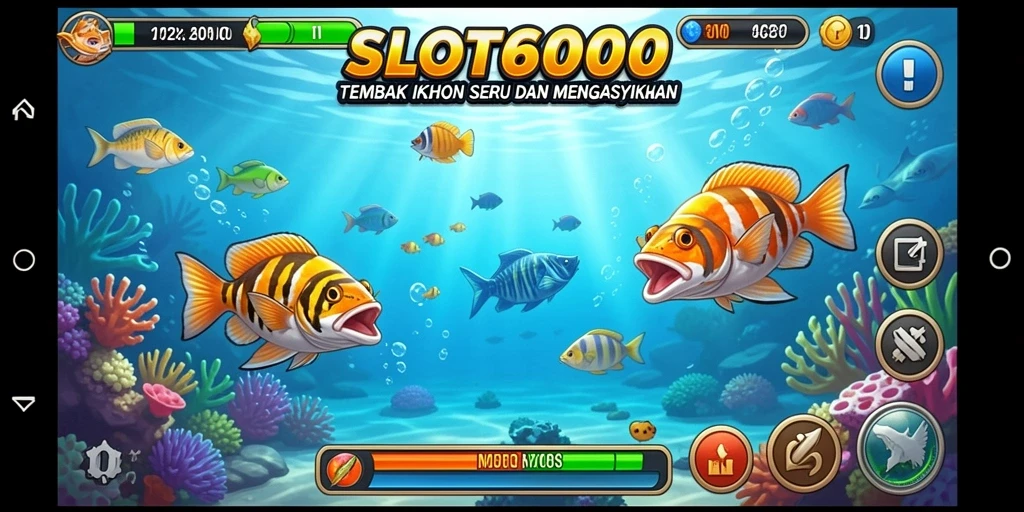 Gameplay seru dalam SLOT6000 dengan grafis menawan.