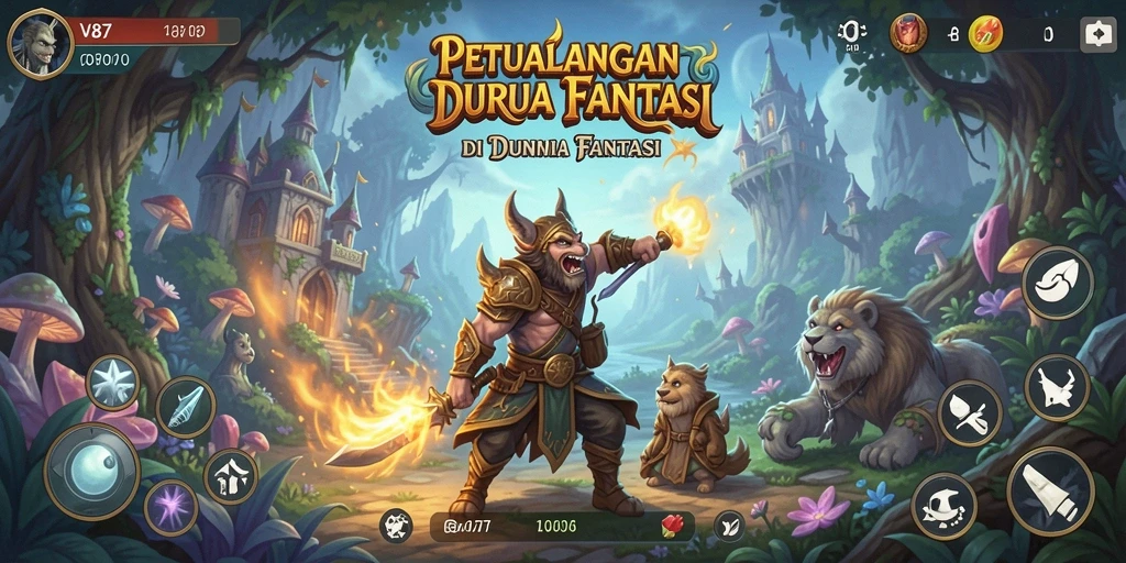 Tampilan gameplay V87 yang menegangkan dan penuh aksi.