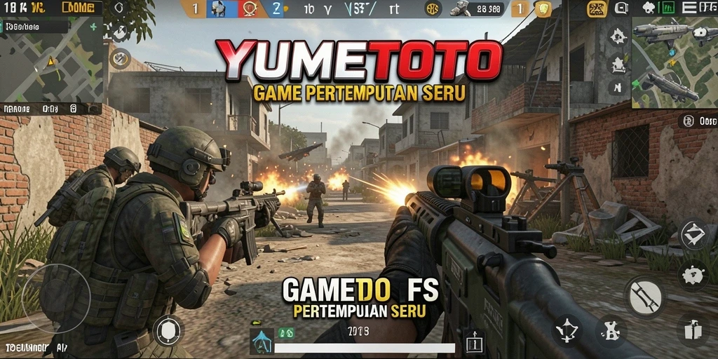Tampilan gameplay YUMETOTO yang mendebarkan dan penuh aksi.